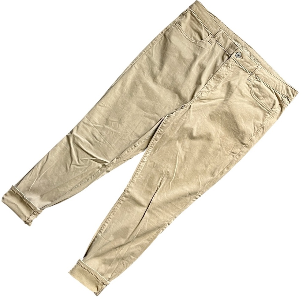 American Eagle Hi-Rise Jegging Light Brown